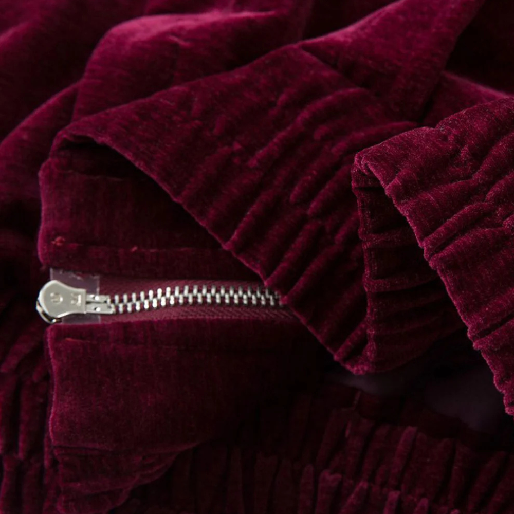 Retro Velvet Luxury Lapel Jacket