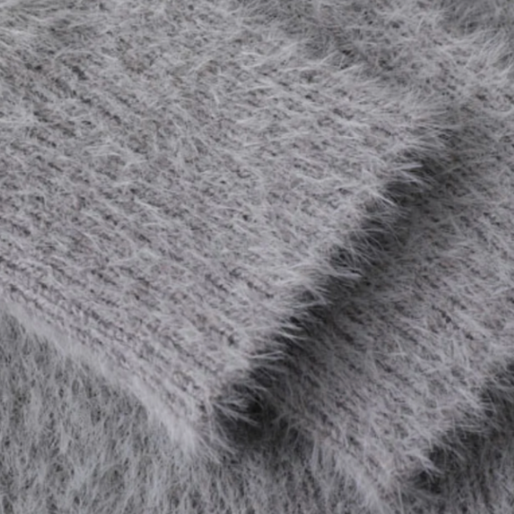 Stellar Splash Knitted Sweater - Black