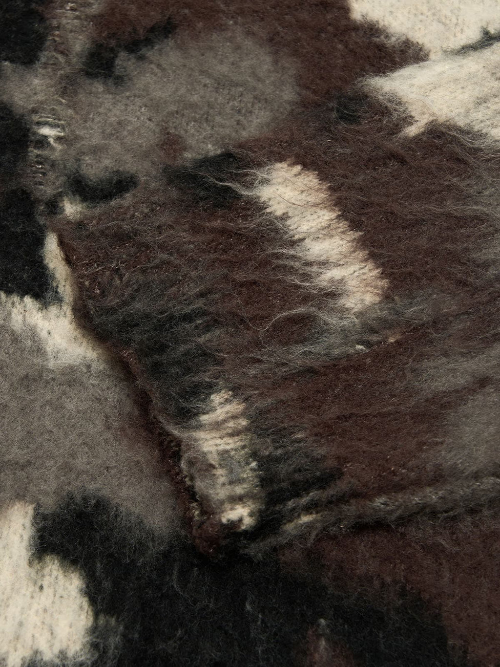 Street Camouflage Crew Neck Sweater