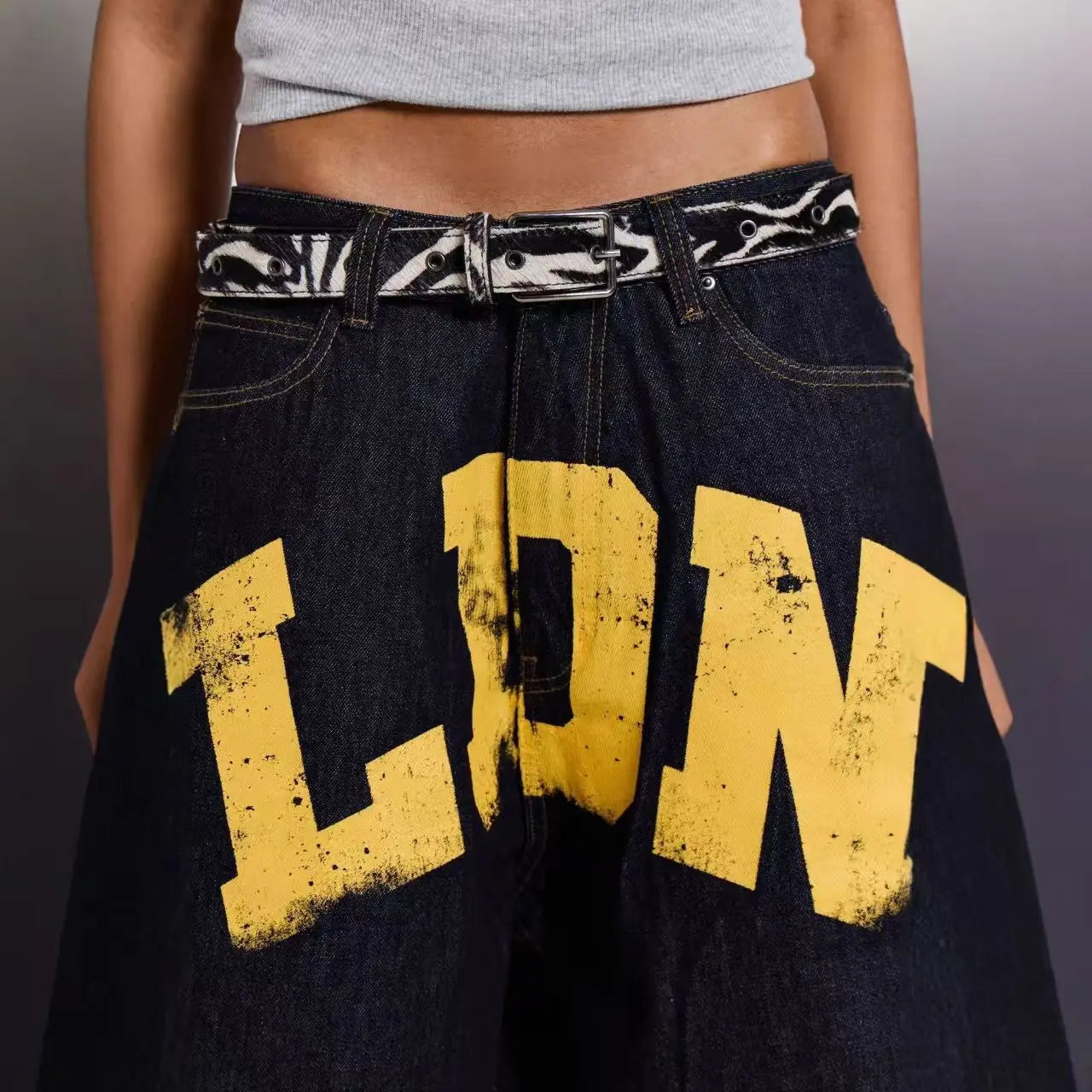 LDN Wide-Leg Jeans