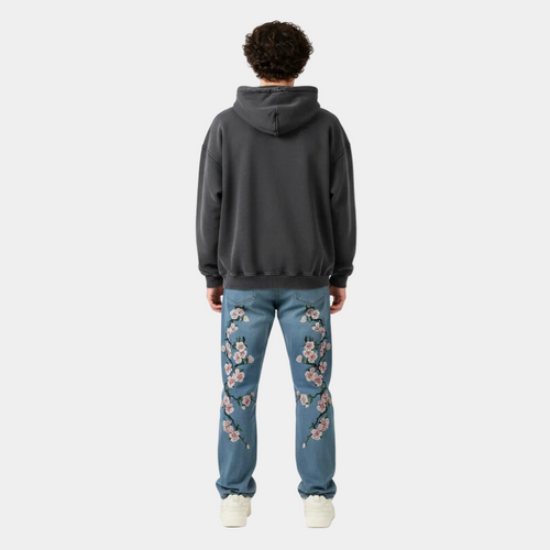 'Blossom' Embroidered Jeans