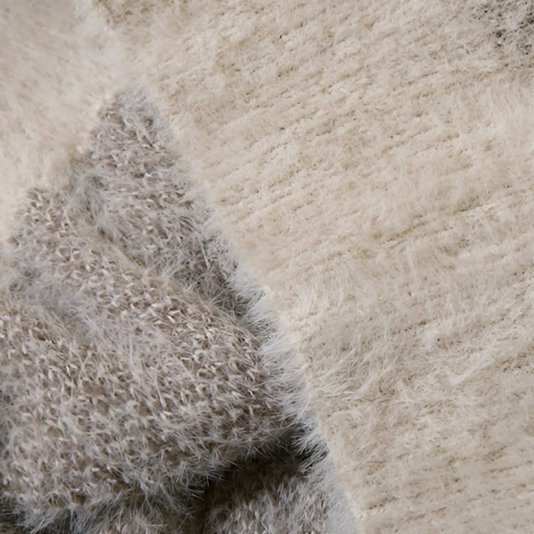 'Tribal' Knitted Sweater - Apricot