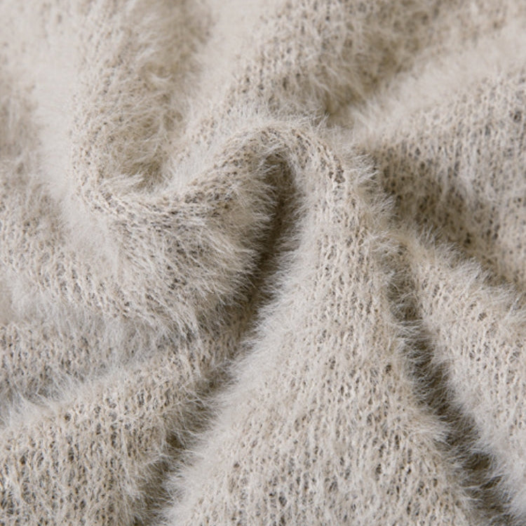 'Tribal' Knitted Sweater - Apricot