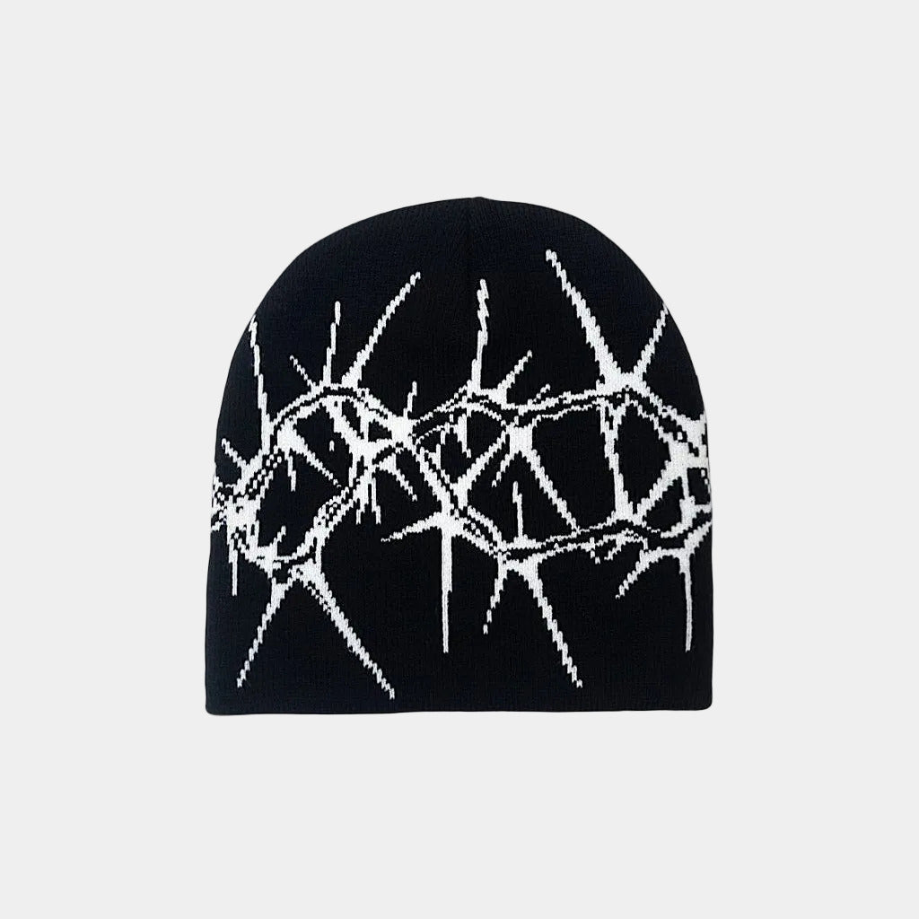 Barbed wire beanie